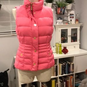 Pink and gold vest like new 🌹 💐 🌸